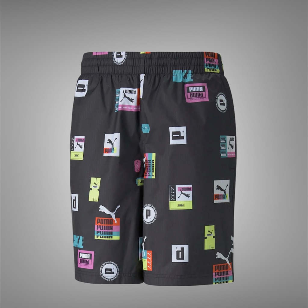 Puma Brand Love Printed Mens Shorts Size Medium 53366901 Nwt